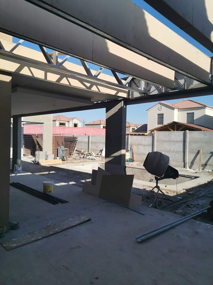 Construcción de estacionamientos casas